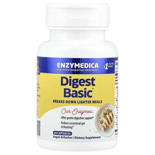 Enzymedica, Digest Basic 關鍵酶配方,30 粒