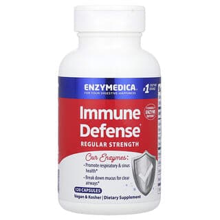 Enzymedica, Immune Defense®,普通強度,120 粒膠囊