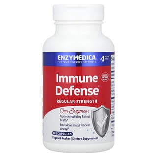 Enzymedica, Immune Defense®,普通強度,180 粒膠囊