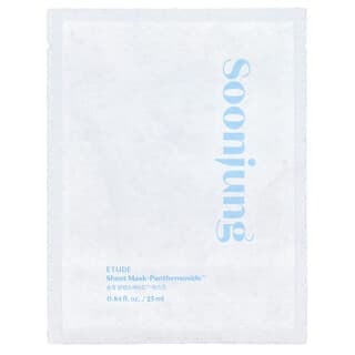 ETUDE, SoonJung,美容面膜 - Panthensoside™,1 片,0.84 液量盎司(25 毫升)