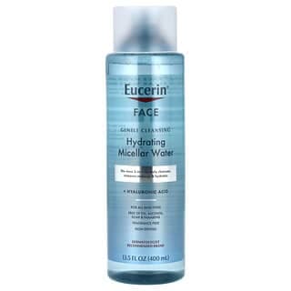 Eucerin, 面部,補水膠束水,無香,13.5 液量盎司(400 毫升)
