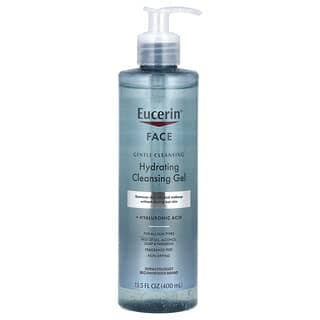 Eucerin, 面部,保濕清潔凝膠,無香,13.5 液量盎司(400 毫升)