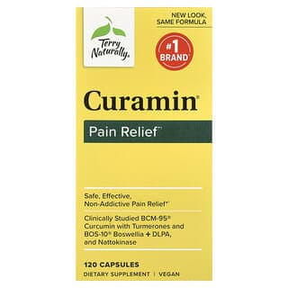 Terry Naturally, Curamin® 疼痛緩解膠囊,120 粒裝