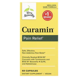 Terry Naturally, Curamin,疼痛緩解,60 粒膠囊