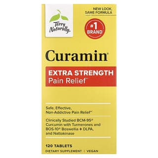 Terry Naturally, Curamin®,疼痛緩解,120 片