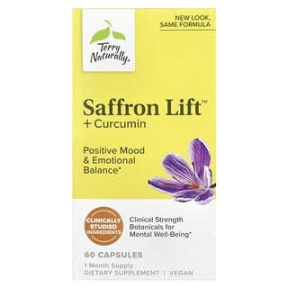 Terry Naturally, Saffron Life + Curcumin,60 粒膠囊