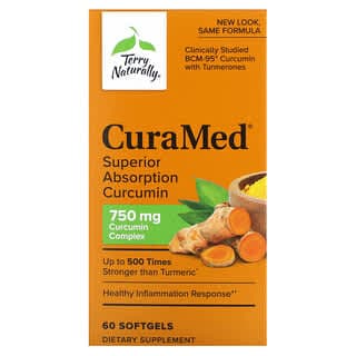 Terry Naturally, CuraMed,750 毫克,60 粒軟凝膠