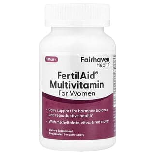 Fairhaven Health, FertilAid® 女性多維生素,90 粒膠囊