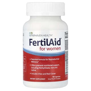 Fairhaven Health, FertilAid® 女性多維生素,90 粒膠囊