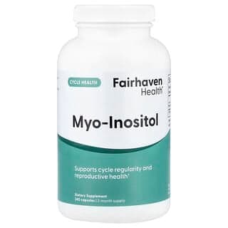 Fairhaven Health, Myo-肌醇,2000 毫克,240 粒膠囊(每粒膠囊 500 毫克)