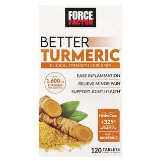 Force Factor, 優質姜黃®,120 片