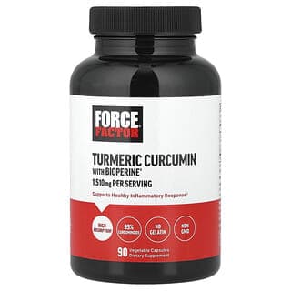 Force Factor, 薑黃素,含 BioPerine®,90 粒素食膠囊