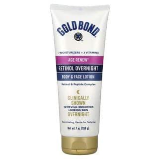 Gold Bond, Age Renew®,視黃醇夜間身體和面部乳液,7 盎司(198 克)