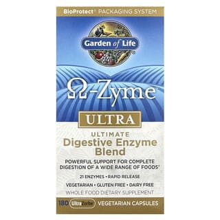 Garden of Life, ‘Ω酶素’,超高吸收率高級消化酶素混合體素食膠囊,180粒