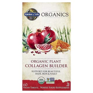 Garden of Life, MyKind Organics,有機植物膠原蛋白生成器劑,60素食片