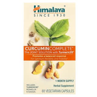 Himalaya, 薑黃素,完全聯合解決方案,60 粒素食膠囊