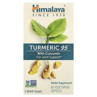 Himalaya, 含姜黃素的 Turmeric 95®,60 粒素食膠囊