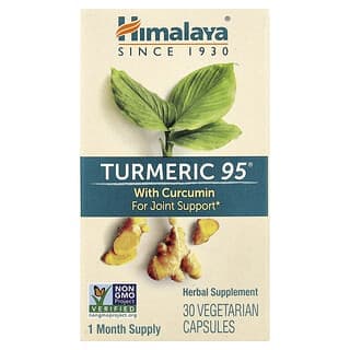 Himalaya, 含姜黃素的 Turmeric 95®,30 粒素食膠囊