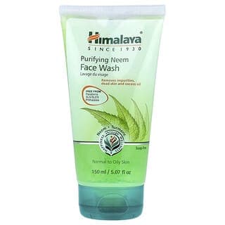 Himalaya, 淨化印楝潔面乳,中性至油性皮膚,5.07 液量盎司(150 毫升)