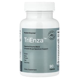Houston Enzymes, TriEnza™,消化酶混合物,90 粒膠囊