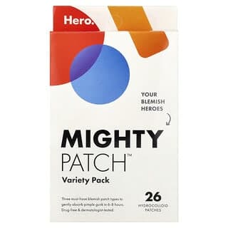 Hero Cosmetics, Mighty Patch™ 組合裝,26 片水膠體貼片