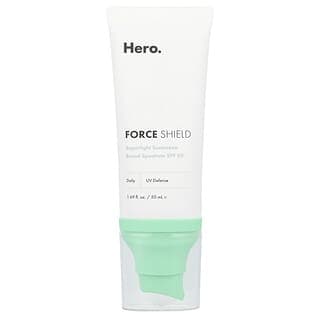 Hero Cosmetics, Force Shield,Superlight 抗曬霜,SPF 30,1.69 液量盎司(50 毫升)