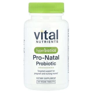 Vital Nutrients, Hyperbiotics®,Pro-Natal 益生菌,30 片全素片