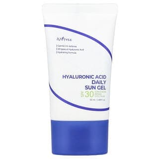 ISNtree, 透明質酸日常抗曬凝膠,SPF 30,1.69 液量盎司(50 毫升)