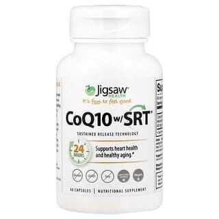 Jigsaw Health, 輔酶 Q10 w/ SRT,100 毫克,60 粒膠囊