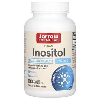 Jarrow Formulas, 全素肌醇,750 毫克,100 粒素食膠囊