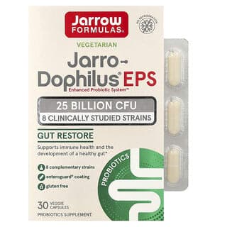 Jarrow Formulas, Jarro-Dophilus® EPS,250 億 CFU,30 粒素食膠囊