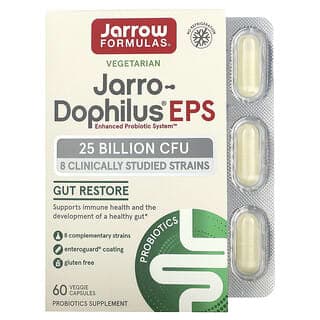 Jarrow Formulas, Jarro-Dophilus EPS,250 億 CFU,60 粒素食膠囊
