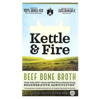 Kettle & Fire, 牛骨湯,16.9 盎司(479 克)