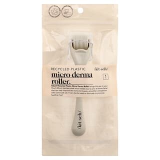 Kitsch, 微型 Derma 滾輪,暖灰色,1 個