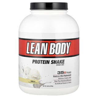 拉布拉達營養, Lean Body,蛋白質奶昔混合飲品,香草味,4.63 磅(2100 克)