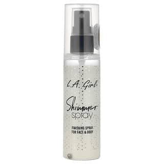 L.A. Girl, 閃粉噴霧,適用於面部和身體,GFS918A 金色,2.7 液量盎司(80 毫升)