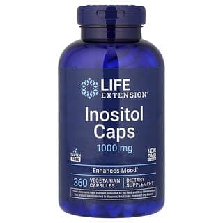 Life Extension, 肌醇素食膠囊,1000毫克,360粒