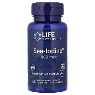 Life Extension, Sea-Iodine,1000 微克,60 粒素食膠囊
