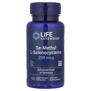 Life Extension, L-硒-甲基硒代半胱氨酸,200 微克,90 粒素食膠囊