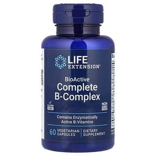 Life Extension, 生物活性全複合維生素 B,60 粒素食膠囊