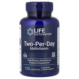 Life Extension, 每日兩粒複合維生素,120 粒膠囊