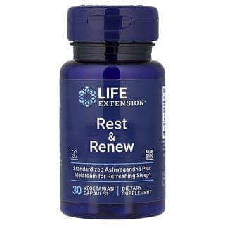 Life Extension, 舒緩和煥活,30 粒素食膠囊