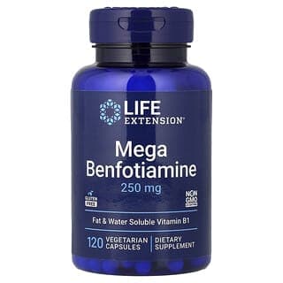 Life Extension, 高級苯磷硫胺食膠囊,250 毫克,120 粒