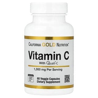 California Gold Nutrition, 維生素 C,Quali®-C,1,000 毫克,60 粒素食膠囊