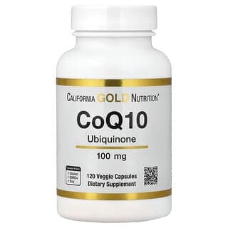 California Gold Nutrition, 輔酶 Q10,USP 級泛醌,100 毫克,120 粒素食膠囊