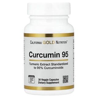 California Gold Nutrition, 姜黃素 95,30 粒素食膠囊(每粒膠囊 500 毫克)