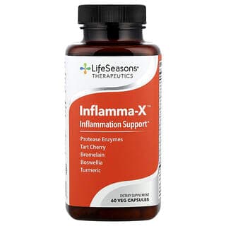 LifeSeasons, Inflamma-X™ 素食膠囊,炎性反應幫助,60 粒