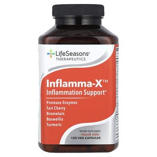 LifeSeasons, Inflamma-X™,120 粒素食膠囊