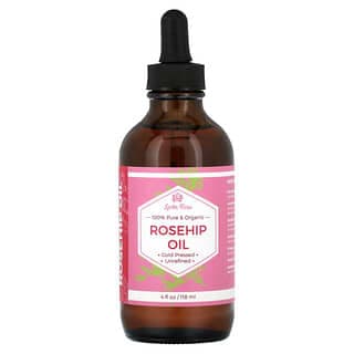 Leven Rose, 全全和有機,玫瑰果油,4 液量盎司(118 毫升)