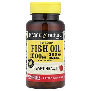 Mason Natural, 無腥魚油,90 粒軟膠囊(每粒軟膠囊 500 毫克)